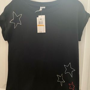 Black vintage shirt/top/blouse
